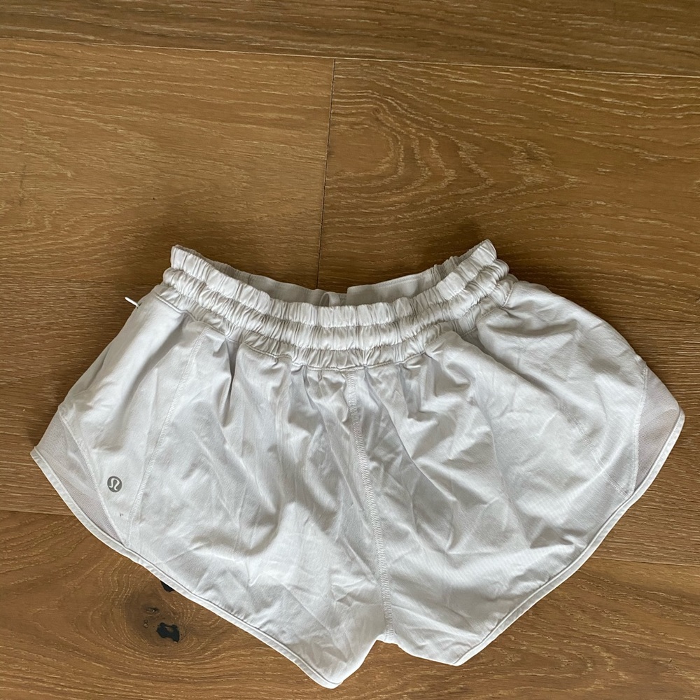 Lululemon white shorts